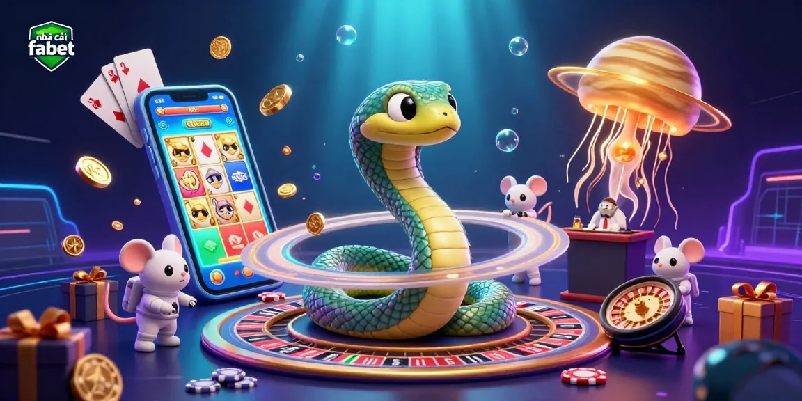 Engage with exciting gameplay at nhà cái fabet, featuring vibrant slot games, roulette, and engaging cosmic characters.