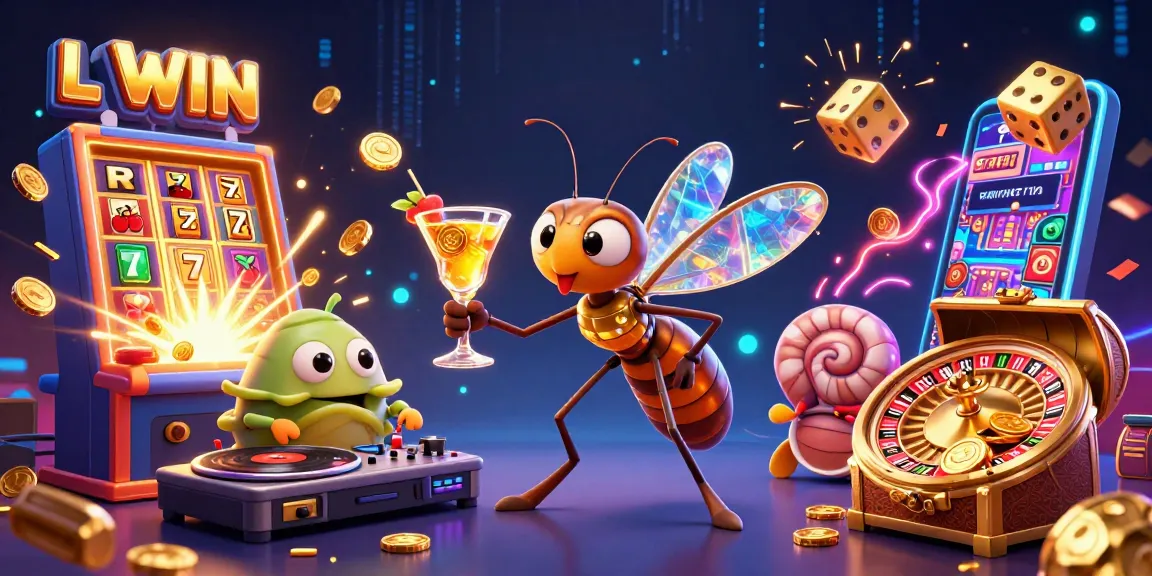 Experience thrilling wins at LL WIN with a vibrant casino mascot, dazzling jackpots, and exciting game elements.