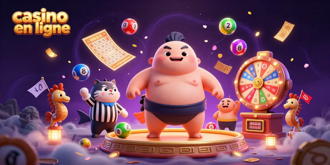 Des jeux de casino en ligne captivants avec des éléments colorés et animés.