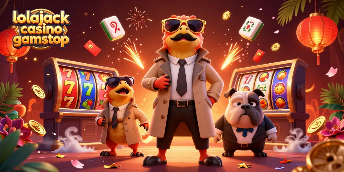 Experience thrilling gameplay at lolajack casino gamstop with vibrant slot reels and engaging characters.