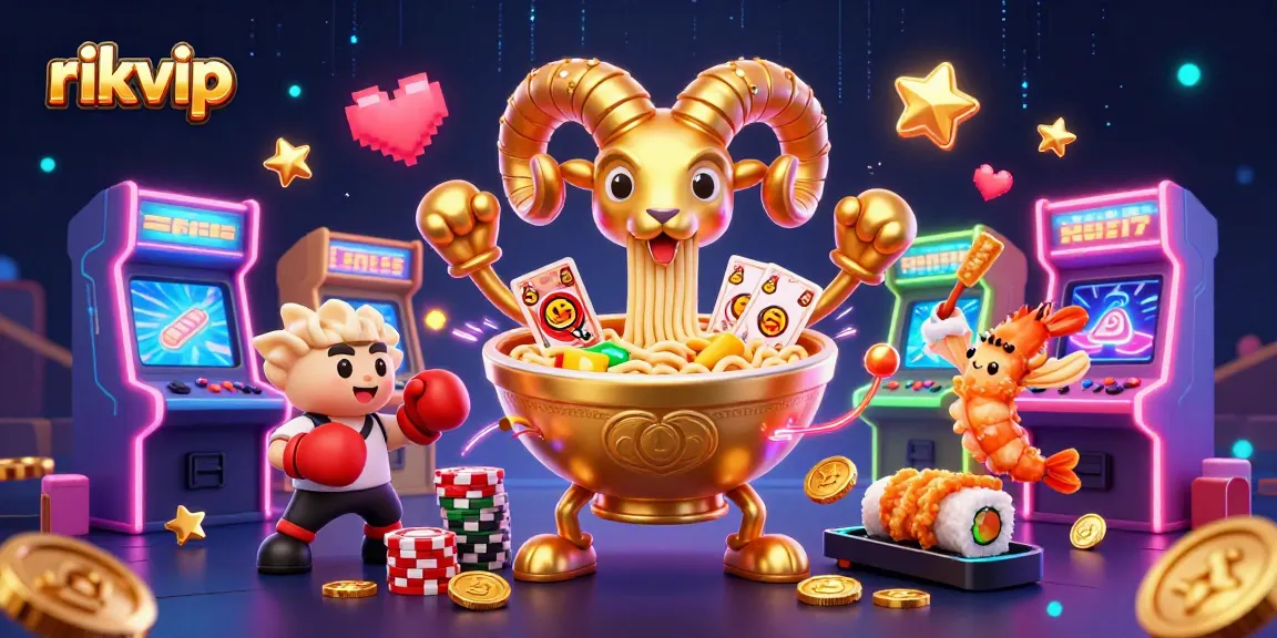Engage in thrilling action with rikvip's unique 3D cartoon casino characters and vibrant gaming elements.