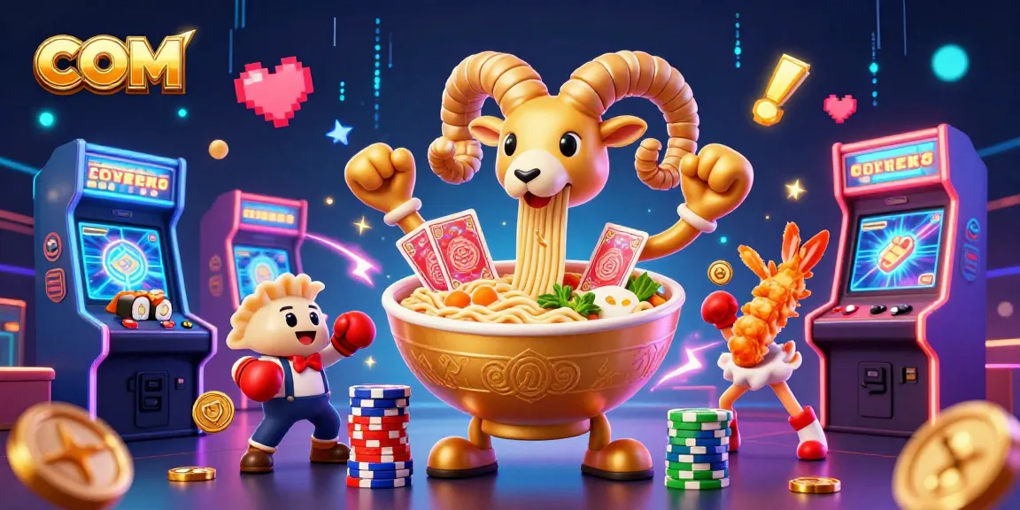 Experience thrilling gameplay with com's vibrant 3D cartoon characters amidst colorful casino elements.